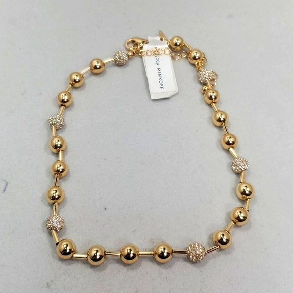 Rebecca Minkoff Pave Spheres Necklace - Picture 2 of 3